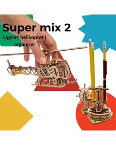 3D puzzle super mix 2 (Helikopter i Organajzer) - 249-1