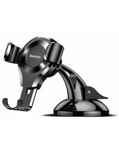 BASEUS Držac za telefon Osculum Gravity, crna