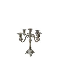 APEX Metalni svećnjak 30cm, srebrna - SVECNJAKSILVER