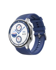 Smart watch DT Watch X plavi (plava silikonska i crna kozna narukvica)