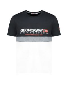 GEOGRAPHICAL NORWAY Majica kratak rukav jdouble db black men 254  M - SY9735H-GNM
