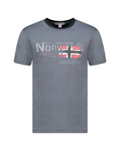 GEOGRAPHICAL NORWAY Majica kratak rukav jisland db dgrey men 254 M