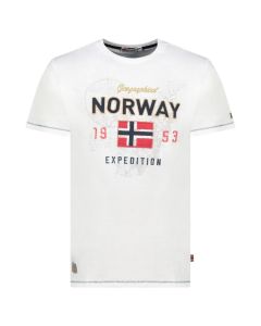 GEOGRAPHICAL NORWAY Majica kratak rukav juitre white db men 254 M