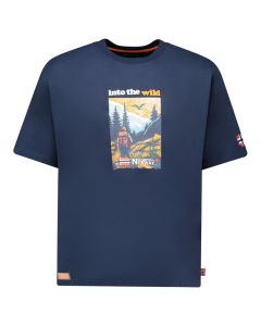 GEOGRAPHICAL NORWAY Majica kratak rukav jinto navy db men 402 M