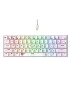 Havit tastatura KB903L transparent-bela