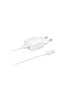 Samsung punjač 15W Type-C + kabel Type-C ( EP-T1510 ) bela