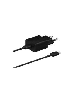 Samsung punjač 15W Type-C + kabel Type-C ( EP-T1510 ) crna