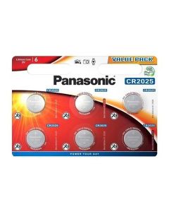 Panasonic baterije Litijum CR-2025 L/6bp