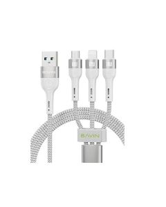 Bavin kabl 18W 3 in 1 Micro, type-C, lightning crna - CB365