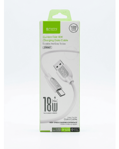 Bavin kabl 18W Type USB A na Type C 1m bela - CB367