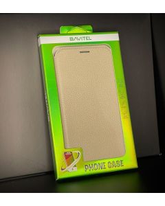 Maska za Samsung Galaxy A17 futrola na preklop magnetic svetlo siva