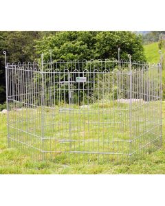 Farmcompany Sklopiva ogradica za štenad, 76x83x150cm