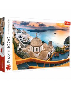 TREFL Puzzle Santorini u suton - 1.000 delova - T10445