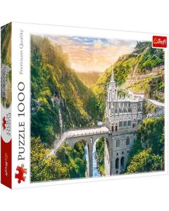 TREFL Puzzle -Las Lajas Sanctuary, Colombia - 1000 delova - T10724