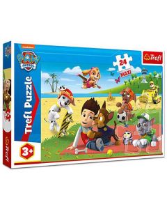 TREFL Puzzle Fun on the blanket / Viacom Paw Patrol - 24 maxi veličina puzzli - 103207-T14346