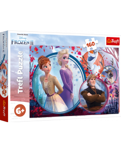 TREFL Puzzle Disney Frozen Ii Elzine i Anine avanture - 160 delova