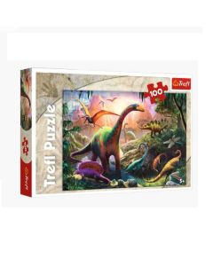 TREFL Puzzle Dinosaurusi i njihov svet - 100 delova - T16277