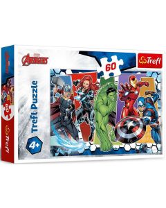 TREFL Puzzle The Avengers Invincible - 60 delova