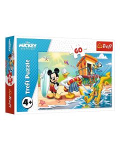 TREFL Puzzle Disney Mikijev zanimljiv dan sa prijateljima - 60 delova - T17359