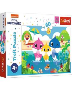 TREFL Puzzle Baby Shakrs family - 60 delova - T17370
