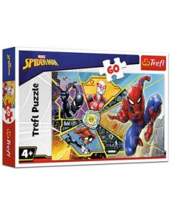 TREFL Puzzle Marvel Spider-Man u akciji - 60 delova