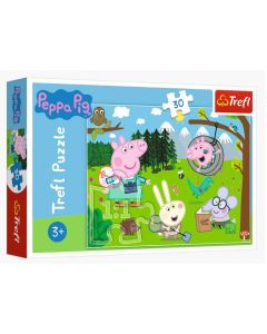 TREFL Puzzle Peppa pig forest expedition 18245 - 30 delova