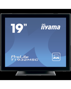 IIYAMA Monitor LED T1932MSC-B1S 19’’ 10pt IPS TOUCH 1280 x 1024 14ms IP54 VGA HDMI DP