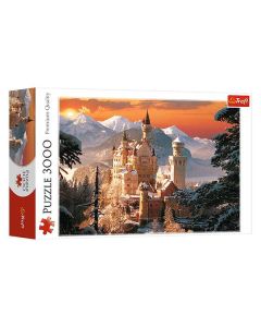 TREFL Puzzle Neuschwanstein Winter Castle, Germany 33025 - 3.000 delova