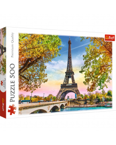 TREFL Puzzle Romantični Pariz - 500 delova - T37330