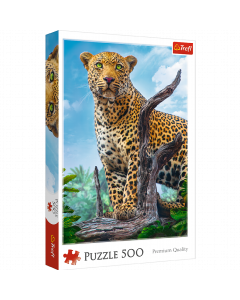 TREFL Puzzle 500 delova Divlji leopard - T37332