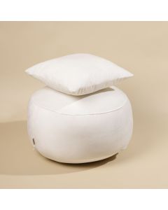 STEFAN Tabure R50x25cm ecru - 4208-ecru