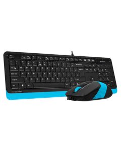 A4 TECH Set tastatura i miš F1010 FSTYLER, plava/crna - TAS01074