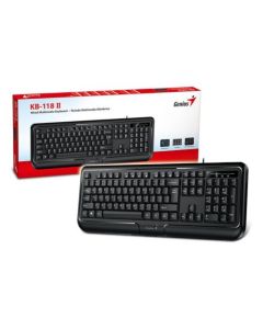 GENIUS Tastatura KB-118 II USB US, crna - TAS01223
