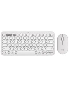 LOGITECH Tastatura i miš Pebble2 Combo US, bela - TAS01265