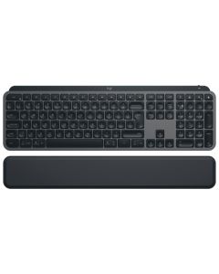 LOGITECH MX Keys S Plus Bluetooth Illuminated Keyboard with Palm Rest - GRAPHITE - US INT'L