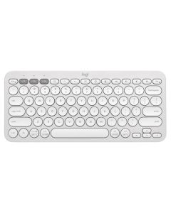 LOGITECH K380S Multi-Device Bluetooth Keyboard - TONAL WHITE - US INT'L