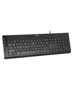 A4 TECH  Žična tastatura KD-600 X-Slim US, crna - TAS01353