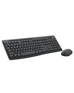 LOGITECH MK370 Combo Wireless US tastatura + miš crna
