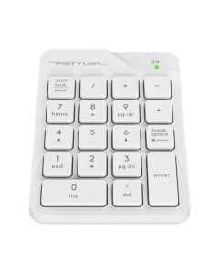 A4 TECH Bežična numerička tastatura FGK21C FSTYLER 2.4G, bela - TAS01441