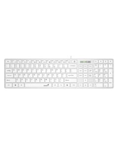 GENIUS SlimStar 126 USB YU bela tastatura