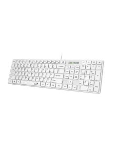 GENIUS SlimStar 126 USB US bela tastatura
