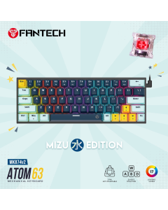 Tastatura mehanička Gaming Fantech MK874 RGB Atom 63 Navy (Red switch) - 214007