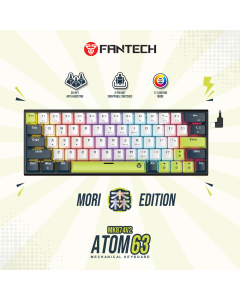 FANTECH Gejmerska Mehanicka Tastatura MK874v2 Mori Atom63 (Red switch)