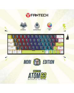 FANTECH Gejmerska Mehanicka Tastatura MK874v2 Mori Atom63 (Blue switch)