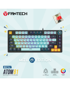 Tastatura mehanička Gaming Fantech MK875 RGB Atom 81 SkyBlue (Red switch) - 216761