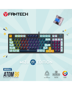 Tastatura Mehanicka Gaming Fantech MK890 RGB Atom 96 Navy (Blue switch) - 214010