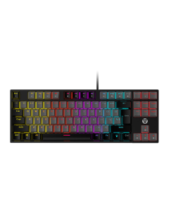 Tastatura mehanička Gaming Fantech MK876 RGB Atom TKL siva (blue switch) - G210649