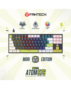 Tastatura mehanička Gaming Fantech MK877S RGB Atom 87S Mori plava (Blue switch) - 221864