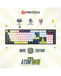 FANTECH Gejmerska Mehanicka Tastatura MK878s Mori Atom104S (Red switch)