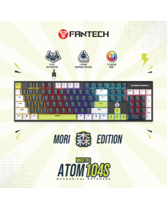 Tastatura mehanička Gaming Fantech MK878S RGB Atom 104S Mori plava (Blue switch) - 221866